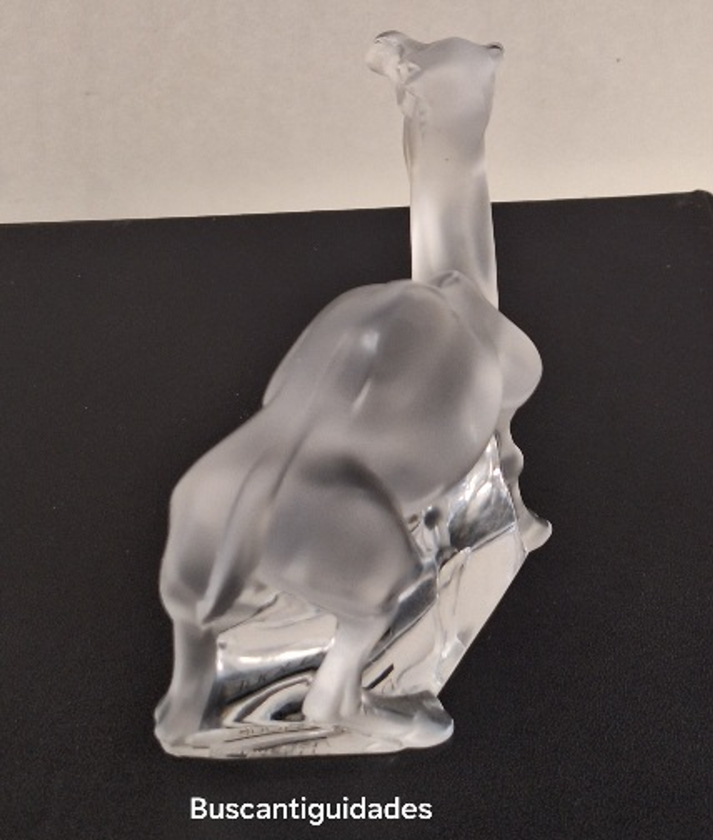 Escultura em cristal francês 