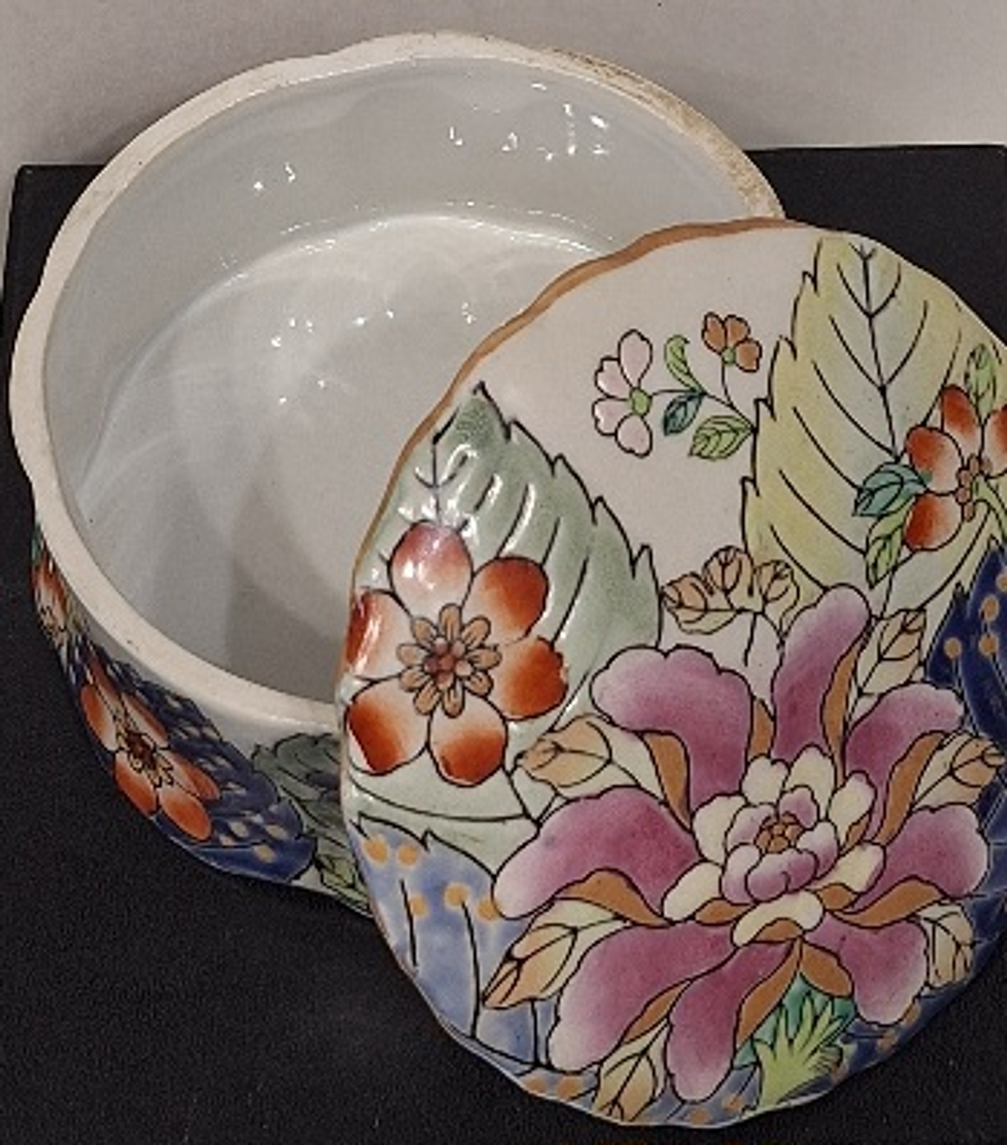 Caixa porta-Jóias em porcelana chinesa  2