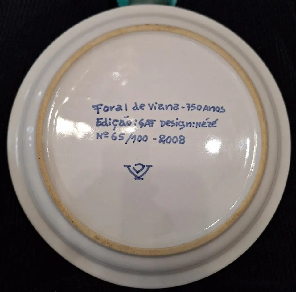 Prato falante, Foral de Viana - 750 anos 2