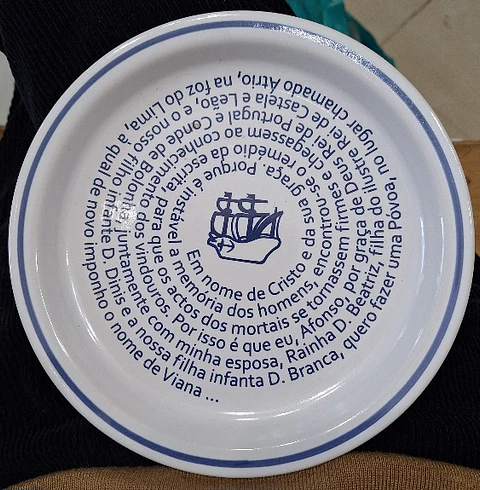 Prato falante, Foral de Viana - 750 anos