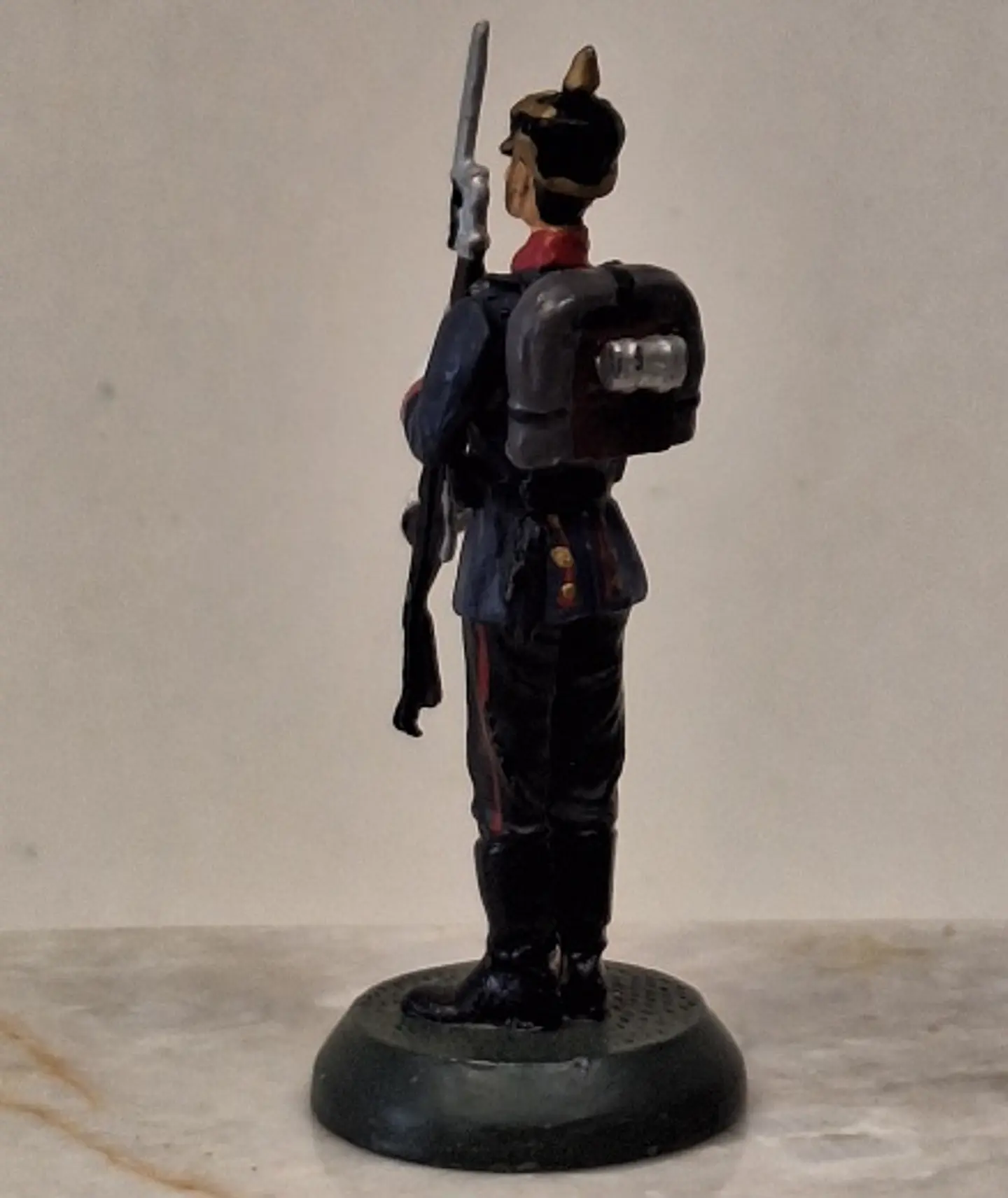 Soldadinho de chumbo policromado  2