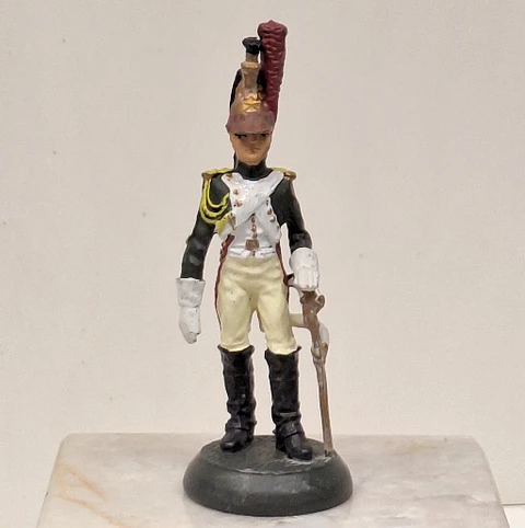 Soldadinho de chumbo policromado 