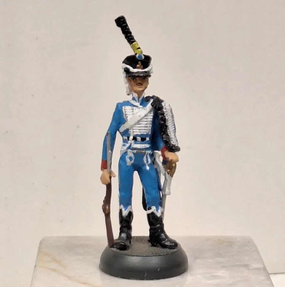 Soldadinho de chumbo policromado  1