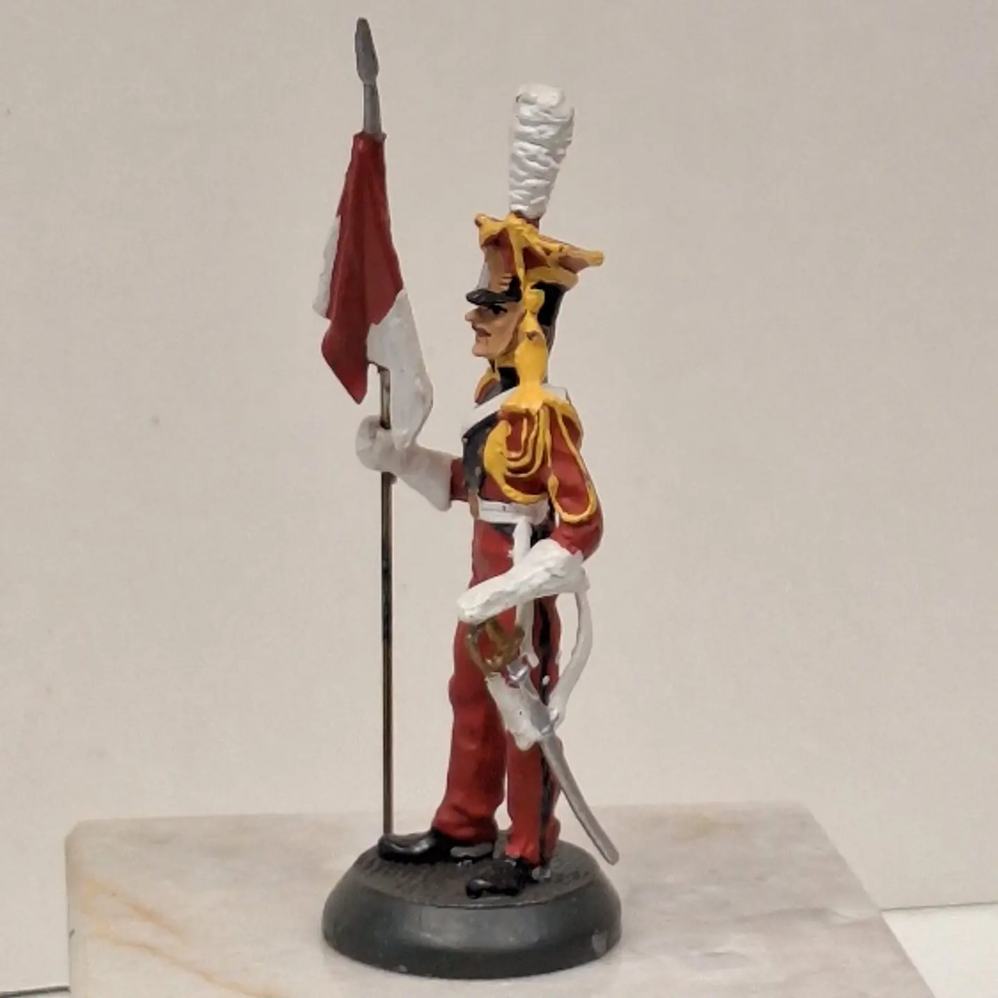 Soldadinho de chumbo policromado  2