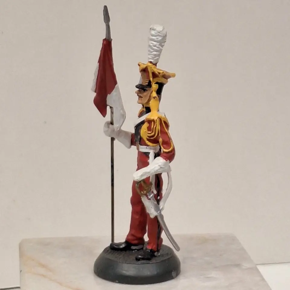 Soldadinho de chumbo policromado  2