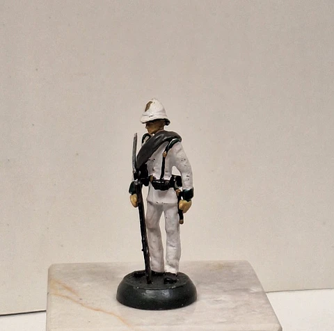 Soldadinho de chumbo policromado 