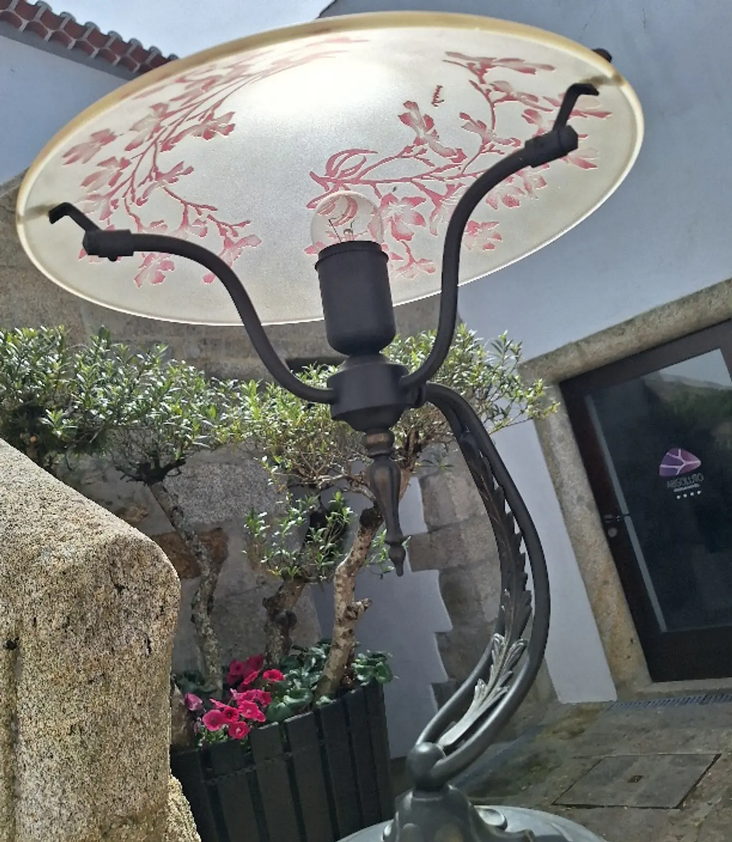 Candeeiro de mesa em pasta de vidro Vianne 4