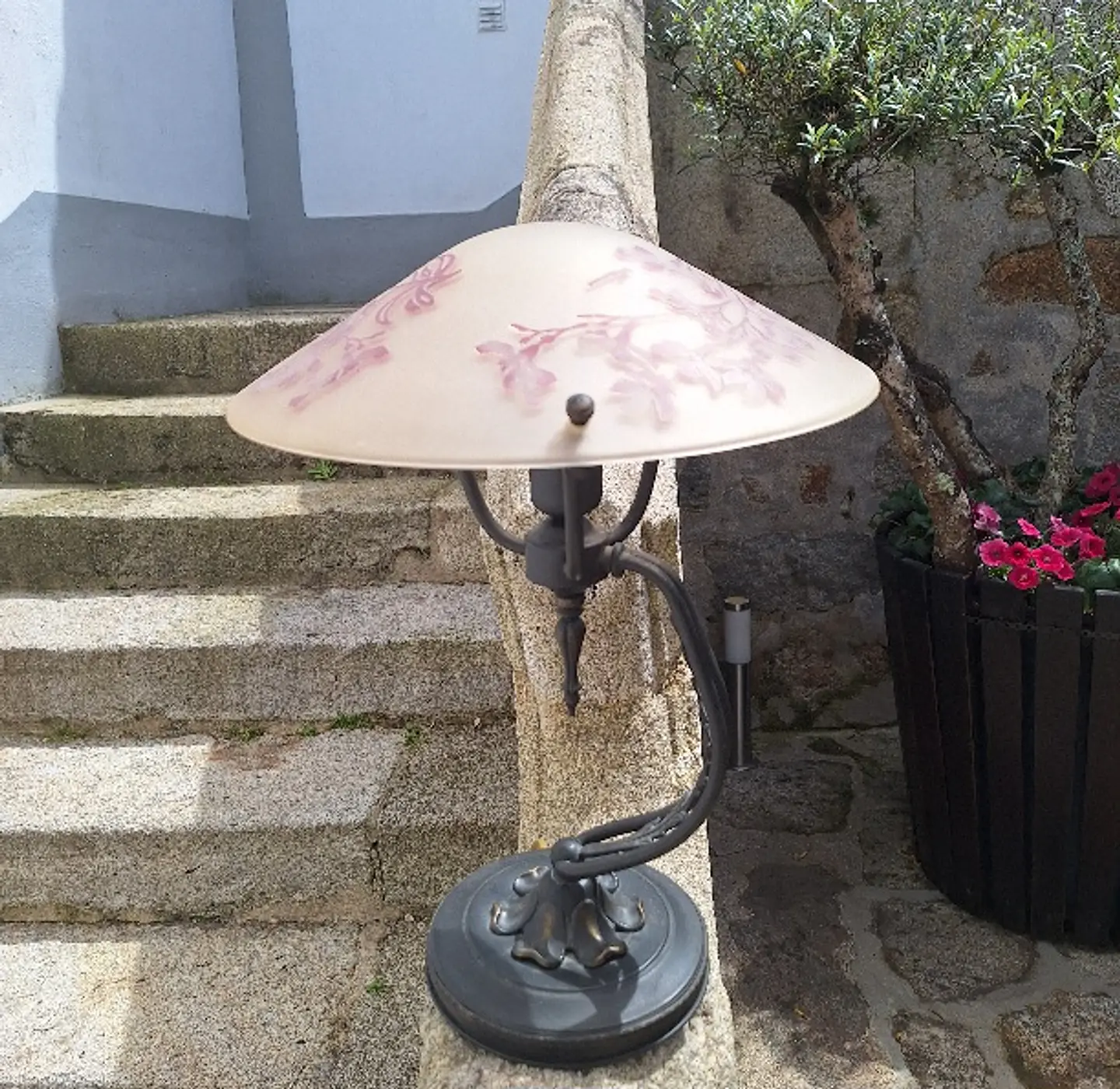 Candeeiro de mesa em pasta de vidro Vianne 2