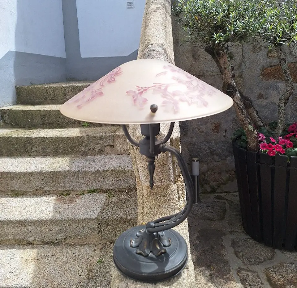 Candeeiro de mesa em pasta de vidro Vianne 2