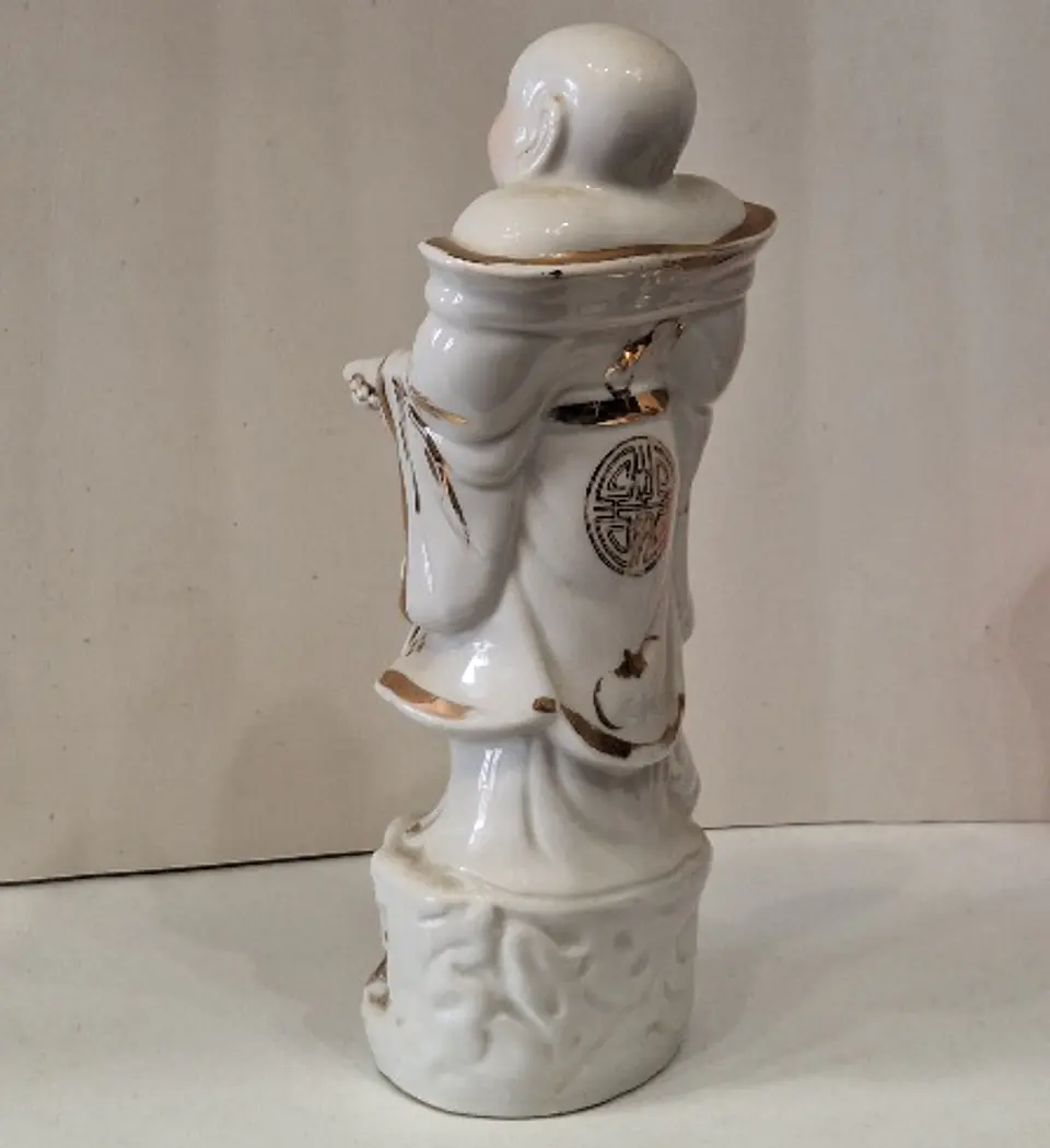 Estatueta em porcelana - Buda sorridente  4