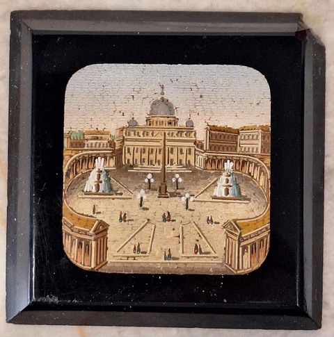 Micromosaico, Praça São Pedro, Vaticano 