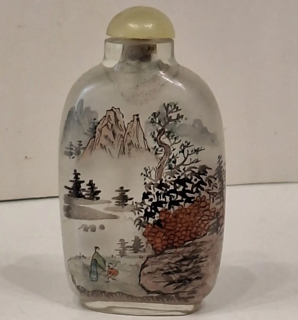 Frasco de rapé chinês - Snuff bottle 1
