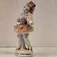 Antigo bibelot em porcelana  - Violoncelista  - thumbnail 2