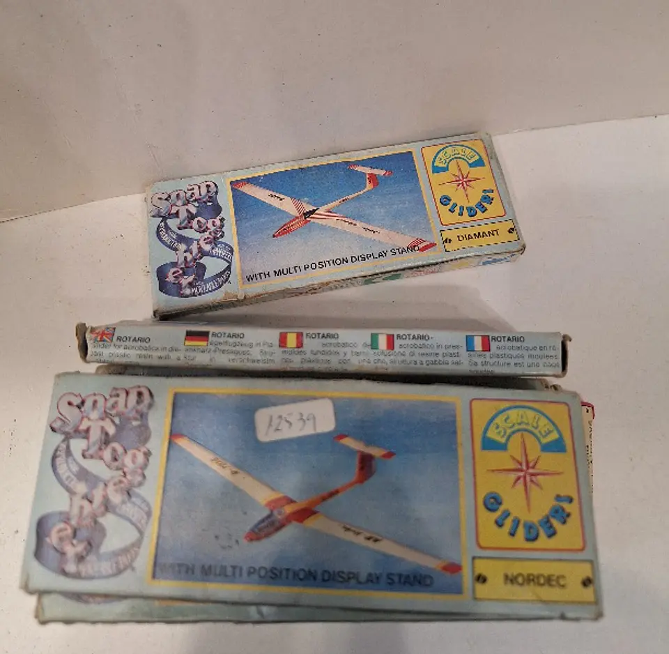 Maquetes de planadores vintage, Games Collection 1980, Itália  5