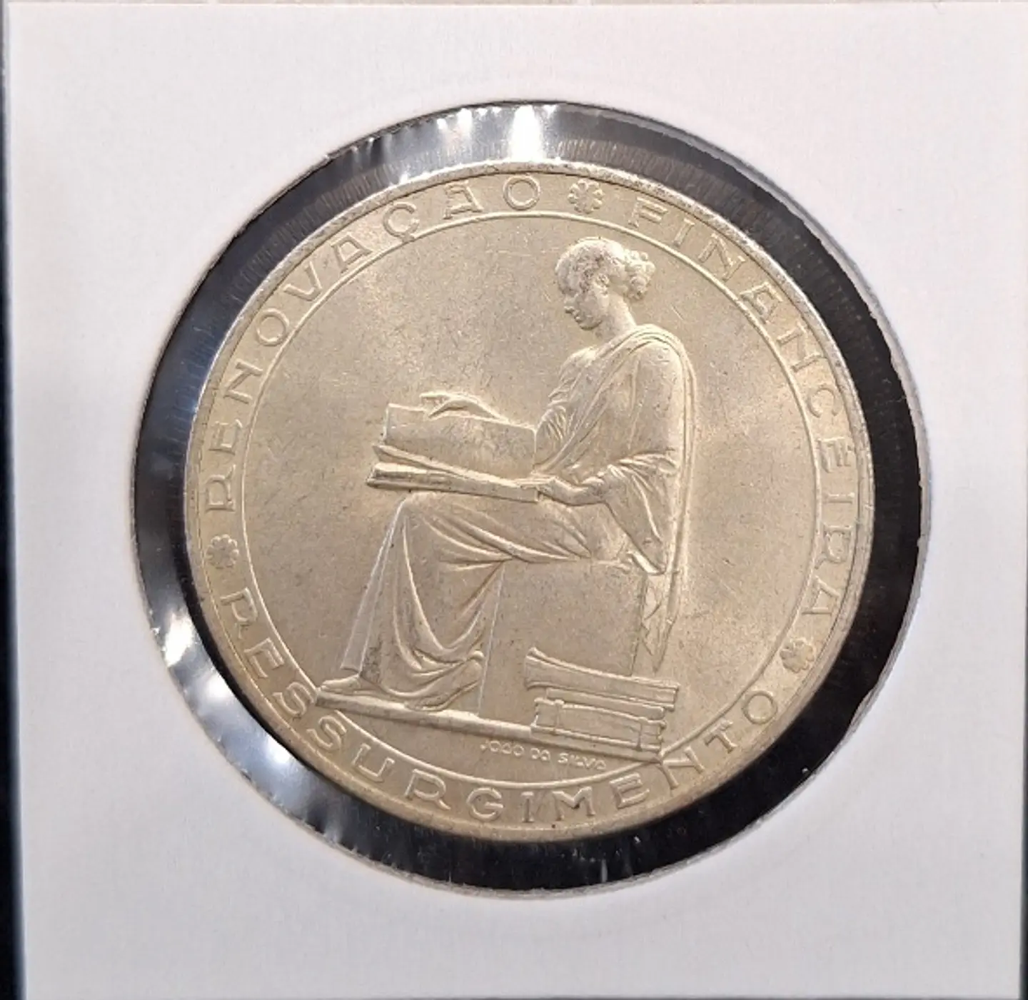 Moeda 20 escudos, 1953, Portugal  1