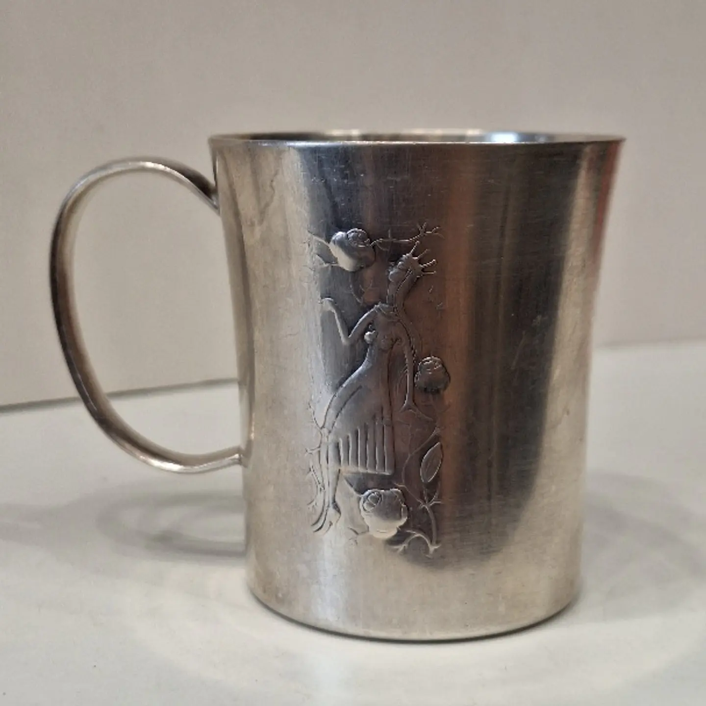 Copo alemão em metal prateado da WMF 2