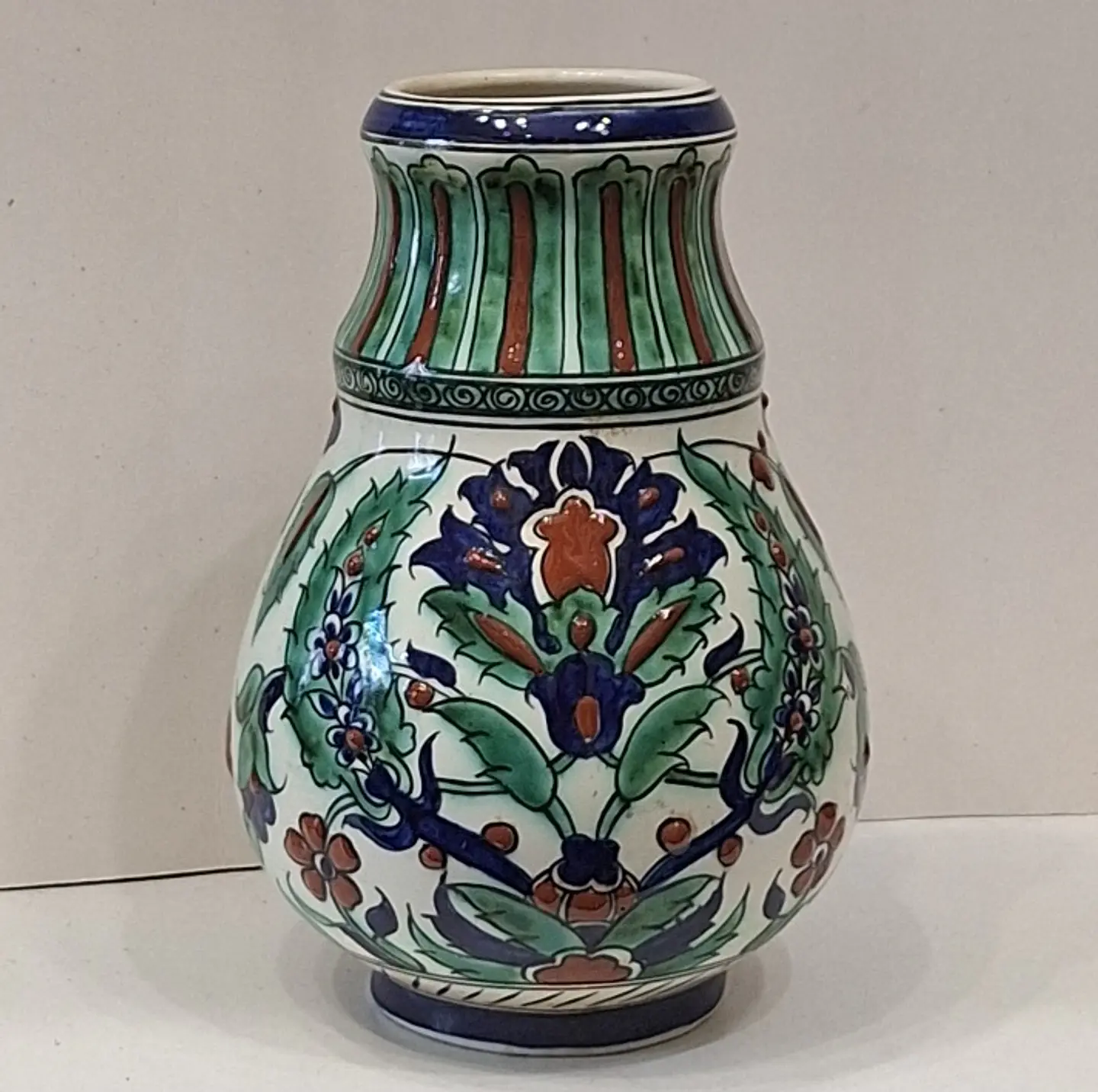 Vaso art déco, cerâmica Belga 1