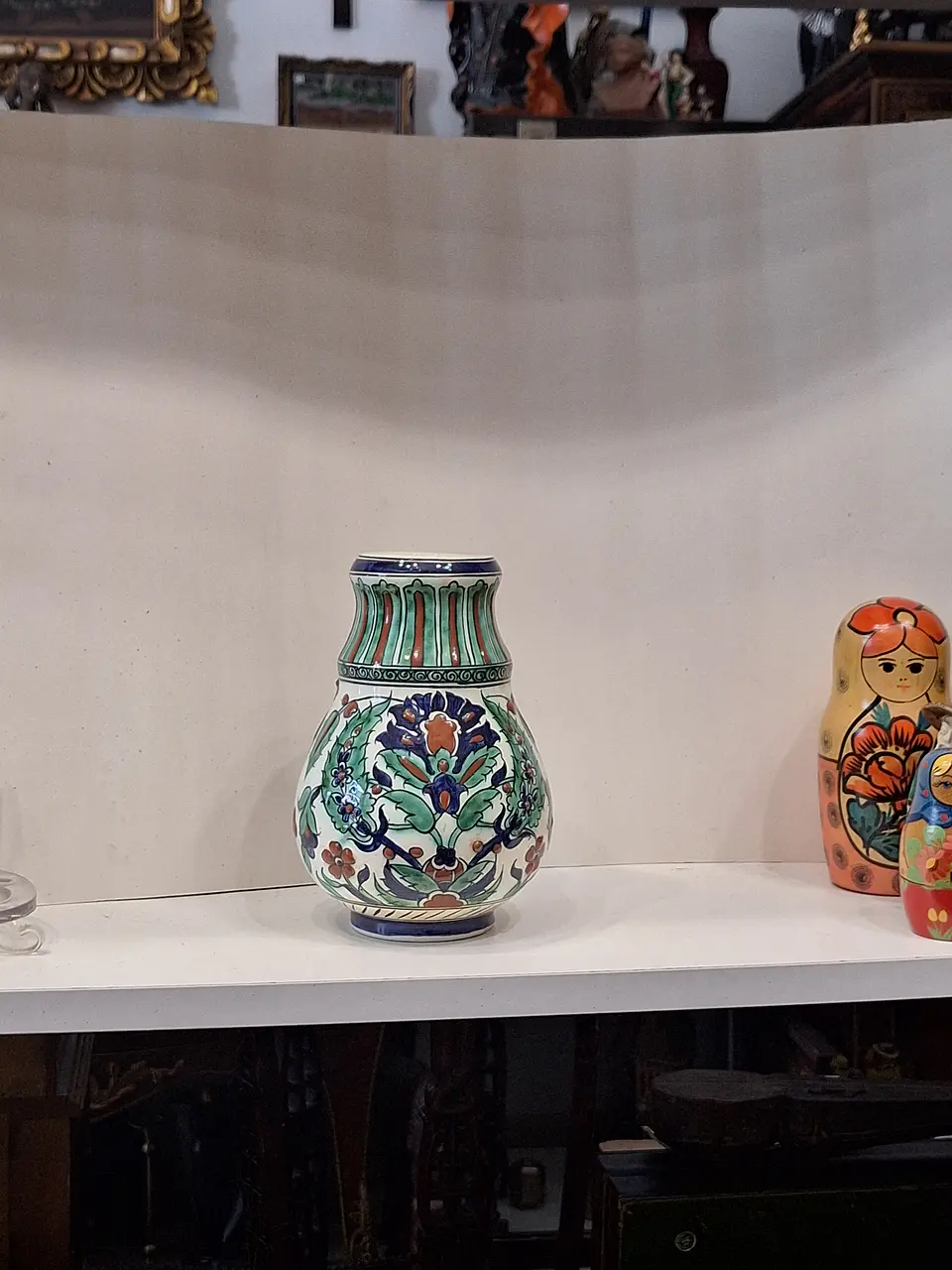 Vaso art déco, cerâmica Belga 4