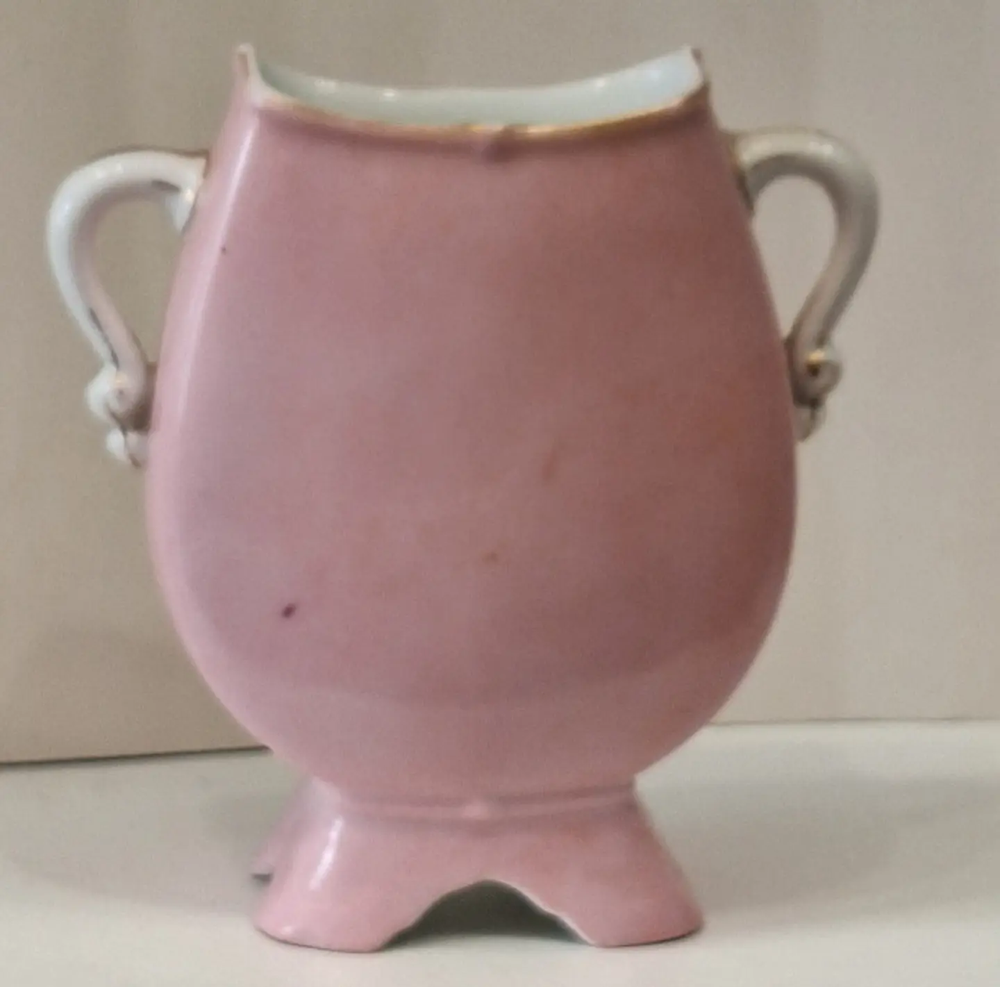 Antigo vaso em porcelana de Limoges 3