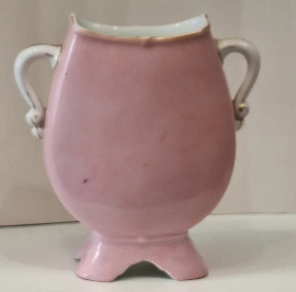 Antigo vaso em porcelana de Limoges 3