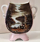 Antigo vaso em porcelana de Limoges - Thumbnail 1