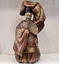 Escultura Japonesa - Personagem da dança Noh, Okina - miniatura 1