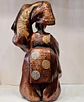 Escultura Japonesa - Personagem da dança Noh, Okina - miniatura 6