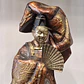 Escultura Japonesa - Personagem da dança Noh, Okina - miniatura 9