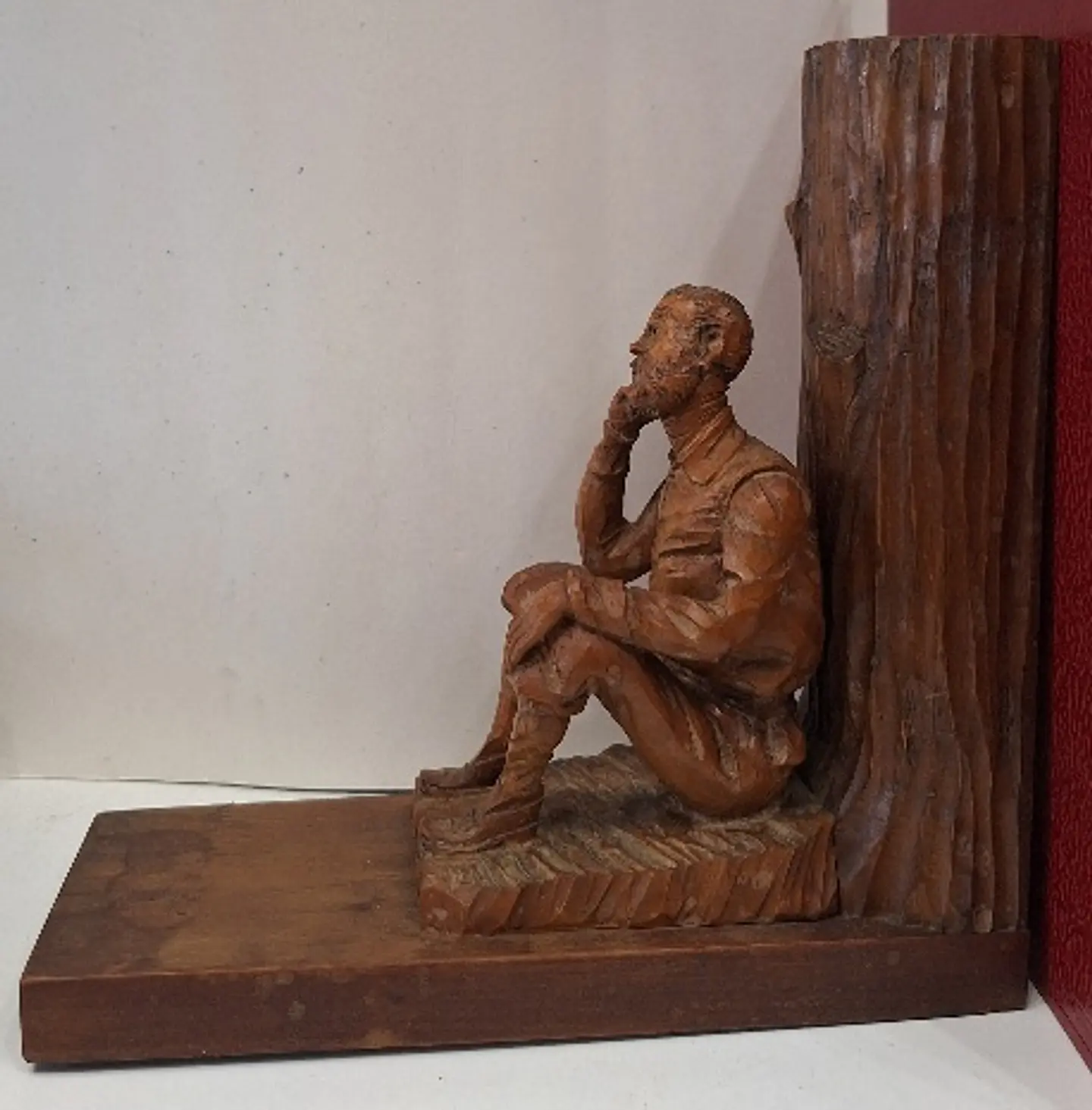 Suporte de livros, bookends, representando Dom Quixote e  Sancho Pança  7