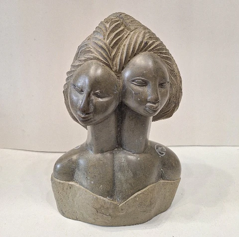 Escultura em pedra do Zimbábue 