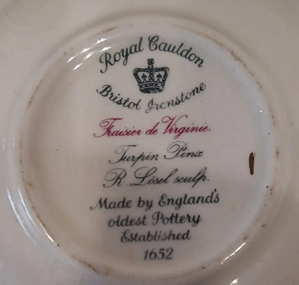 PRATO DE CONSERVA ROYAL CAULDON TURPIN PINA MIRABELLE PRATO DE MOLHO BRISTOL IRONSTONE 5