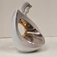 Estatueta de porcelana contemporânea GALOS em estilo Art Déco, anos 80. - Thumbnail 2