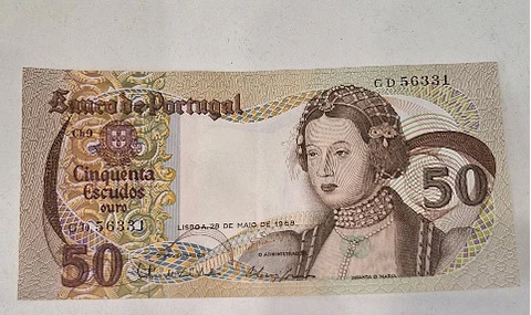 Nota, 50 escudos, 1968, Infanta D. Maria, Ch. 9