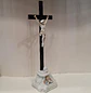 Crucifixo de oratório em porcelana vieux paris  - Thumbnail 2