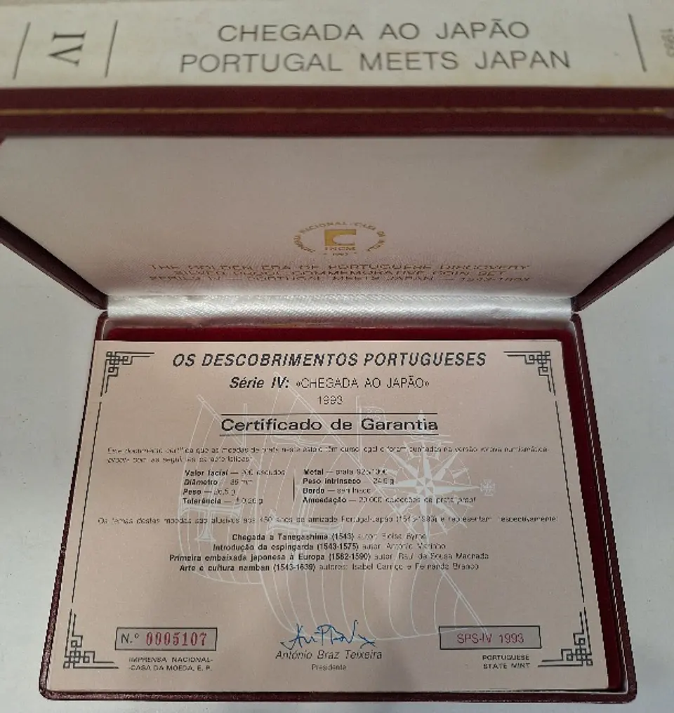 Moedas - Os Descobrimentos Portugueses,  série IV: 