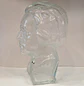 Busto de Beethoven em vidro INGRID alemão, peça de colecionador, arte em estilo meados do século XX. - Thumbnail 4