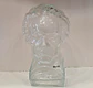 Busto de Beethoven em vidro INGRID alemão, peça de colecionador, arte em estilo meados do século XX. - Thumbnail 5