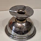 Tinteiro de mesa vintage, estilo cabrestante. - Thumbnail 2