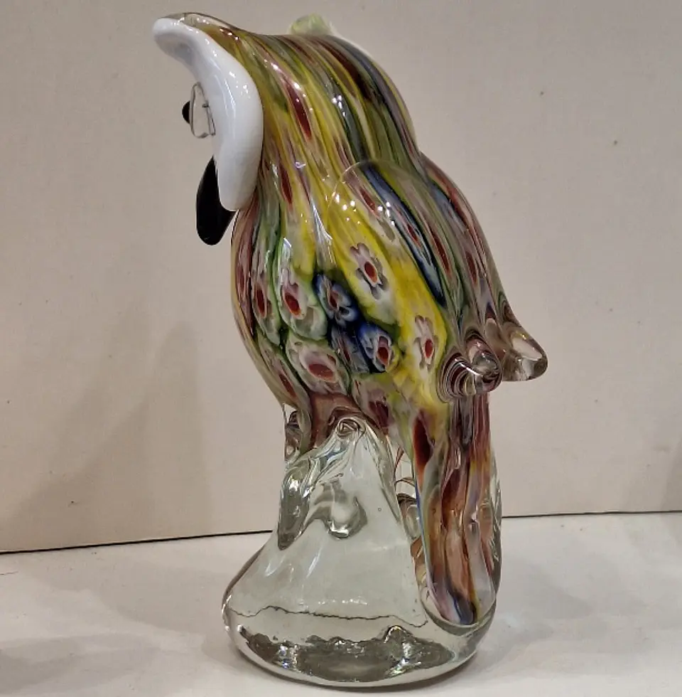Coruja de Murano em vidro soprado 5