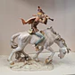 Estatueta em porcelana alemã, Hutschenreuther, modelada por Karl Tutter - thumbnail 1
