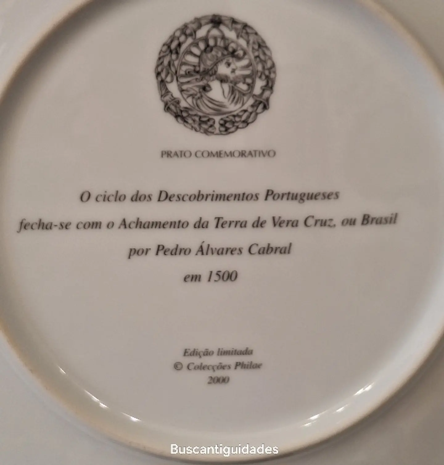 Prato comemorativo, 
