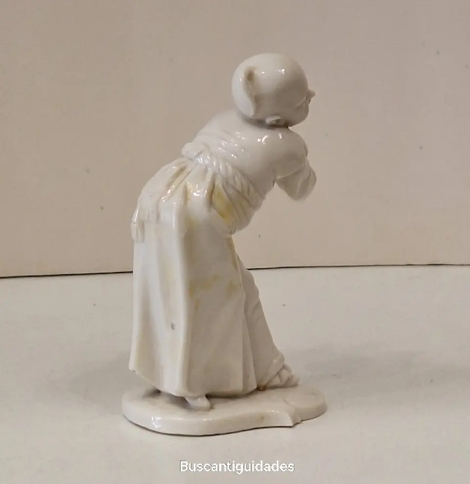Estatueta alemã, Nymphenburg, modelada por Franz Anton Bustelli 5