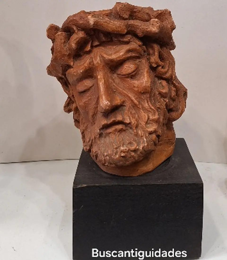 Busto de Jesus em terracota  2