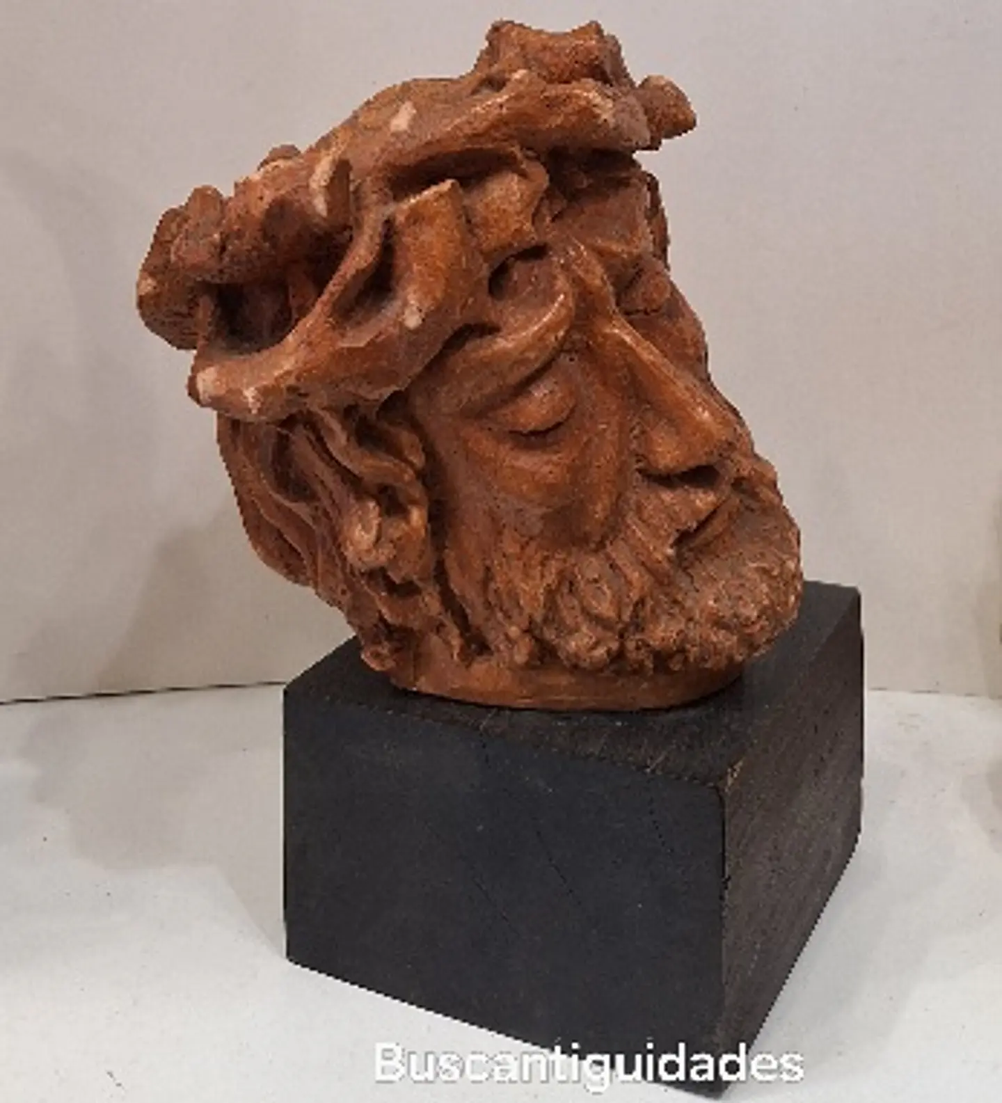 Busto de Jesus em terracota  3