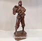 Estatueta chinesa em madeira - Miniatura 2