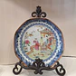 Prato em porcelana chinesa 