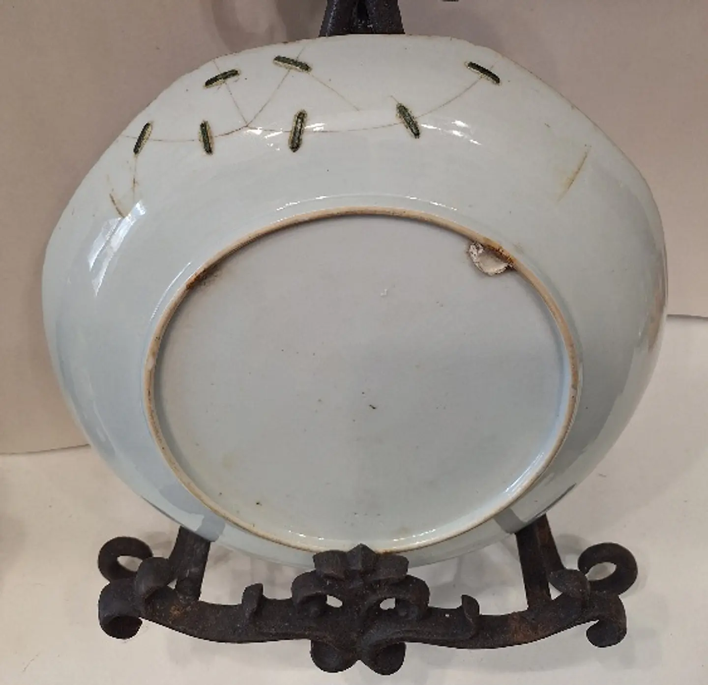 Prato em porcelana chinesa 
