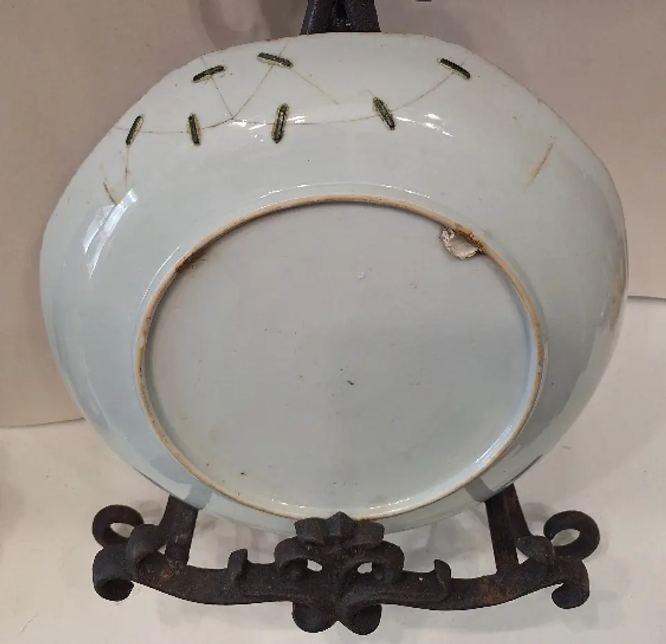 Prato em porcelana chinesa 