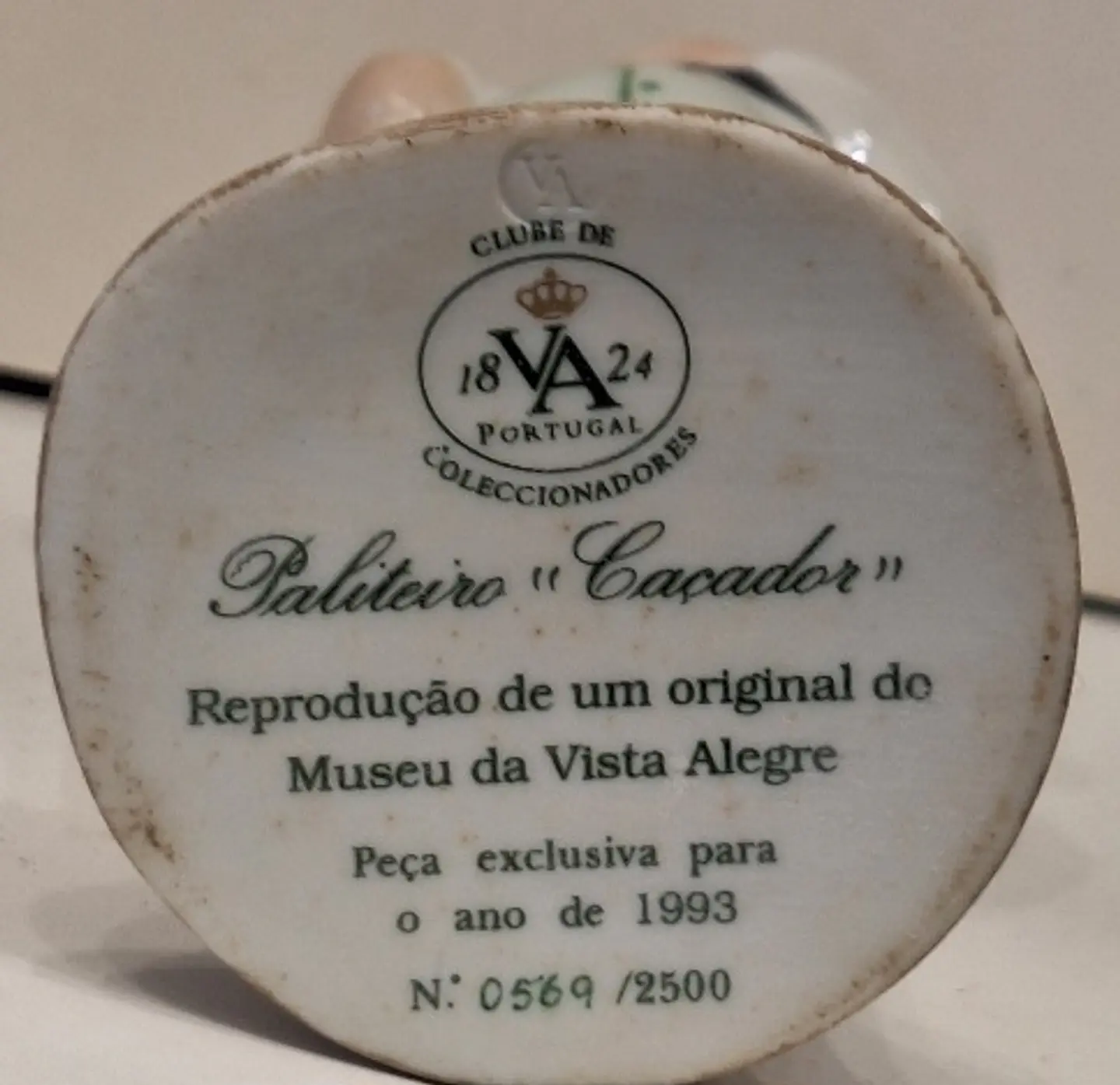 Paliteiro em porcelana Vista Alegre 