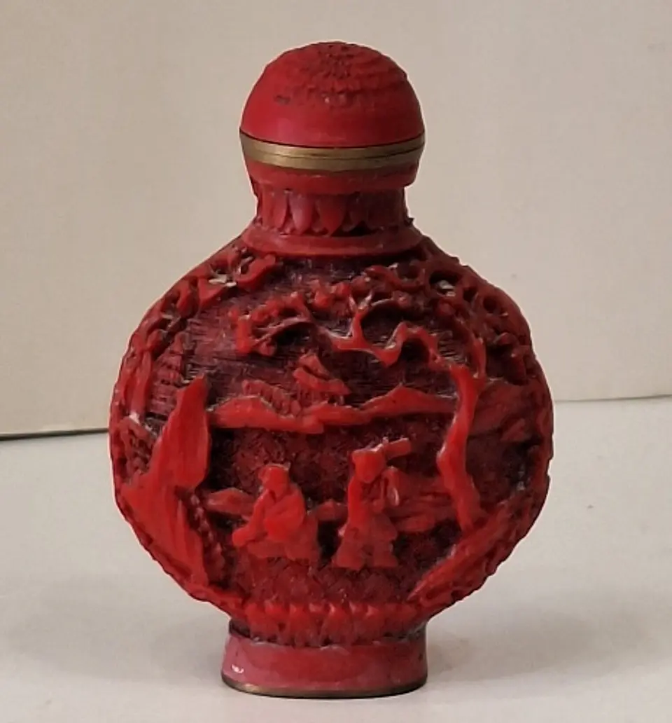 Frasco de rapé chinês - Snuff bottle 1